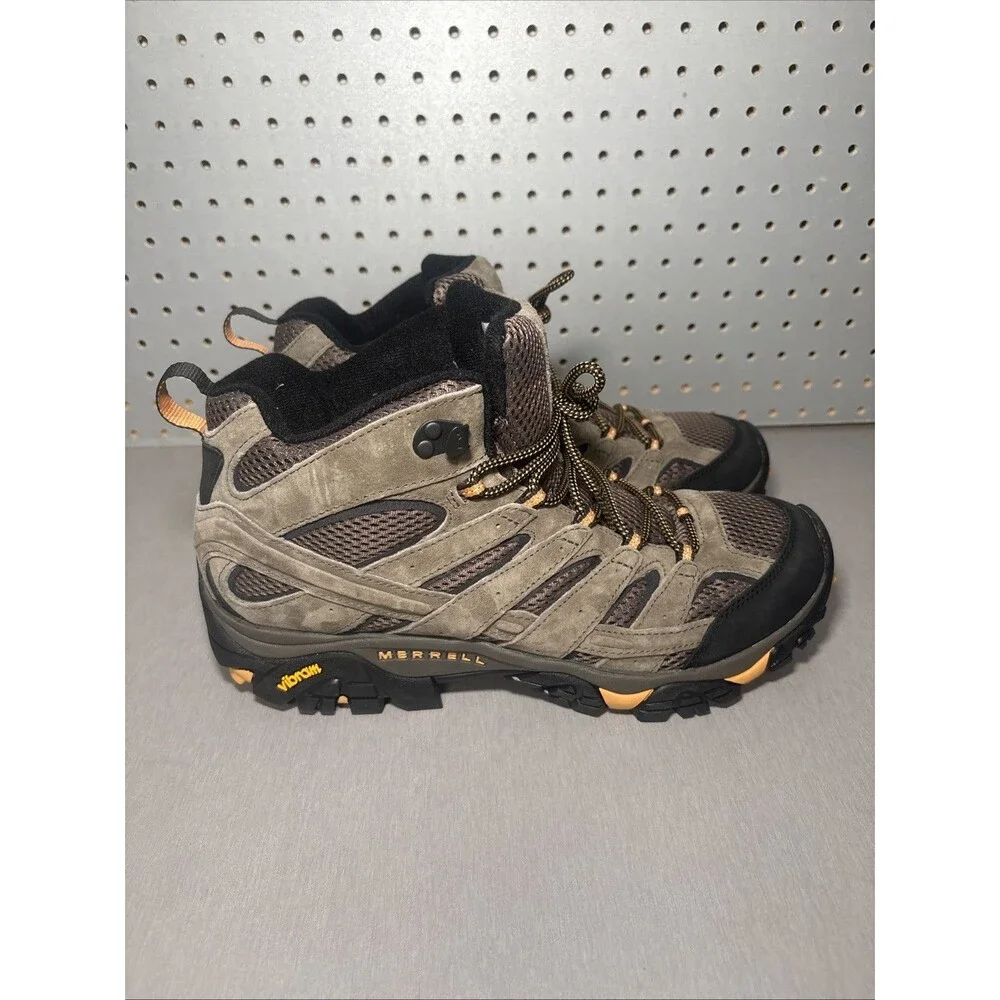 Merrell Moab 2 Ventilator Mid Hiking Shoes Mens Size 13 Walnut Brown Sneakers